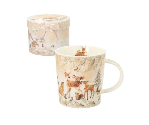 Kruus MIA DEER H9,5cm 320ml, kinkekarbis