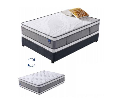 Vedrumadrats HARMONY DUO KING 160x200xH30cmcm, kahepoolne, rullpakendis