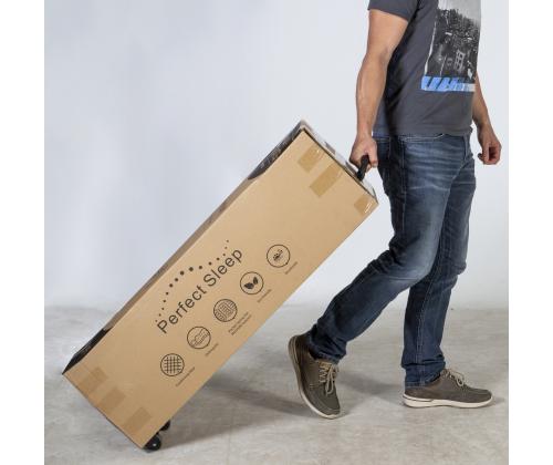 Vedrumadrats HARMONY DUO 90x200xH27cm, kahepoolne, rullpakendis