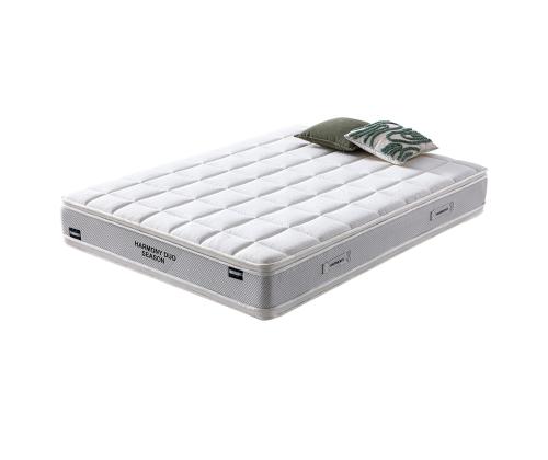 Vedrumadrats HARMONY DUO SEASON 90x200xH29cm, kahepoolne, rullpakendis