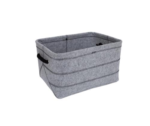 Kast MAX FELT-3, 36x26x20cm, helehall vilt