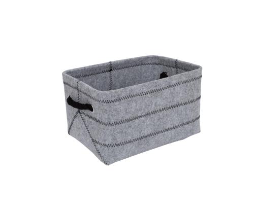 Kast MAX FELT-4, 32x23x18cm, helehall vilt