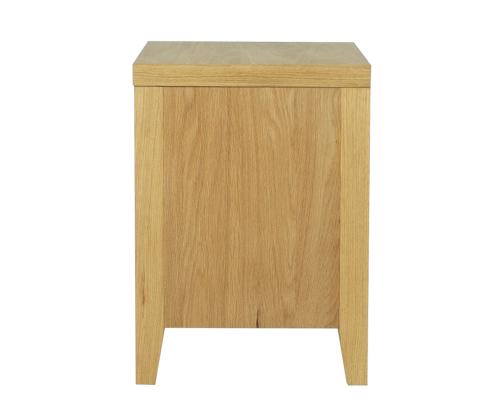 Öökapp/laud CHAMBA, 40x50xH55cm, 1 sahtli ja 1 riiuliga, tamm