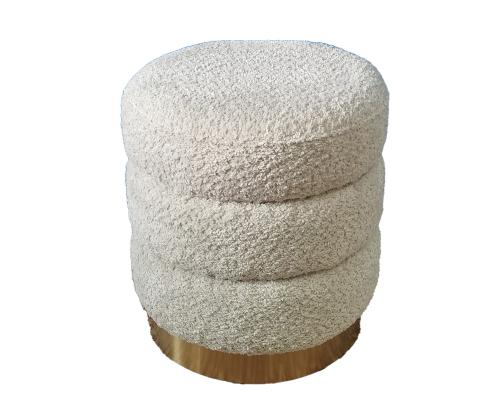 Tumba LAUREN D35xH38cm, valge