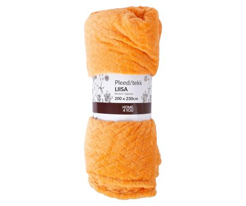 Pleed LIISA XL, 200x230cm, heleoranþ