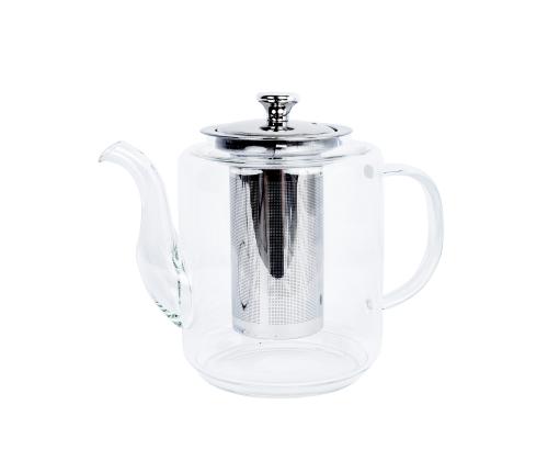 Teekann MANON 1,2L sõelaga, hõbedane