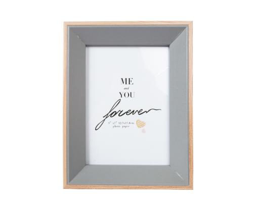 Pildiraam DECOR, 10x15cm, hall/puit
