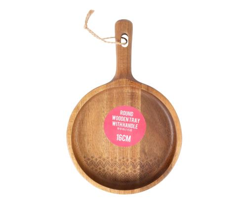 Alus ETNO WOOD 24x16cm, akaatsia