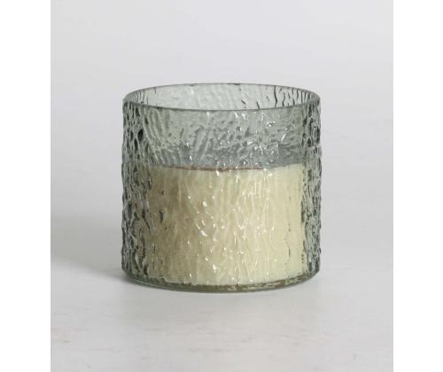 Lõhnaküünal klaasis NATURE GREEN H9cm, Evergreen