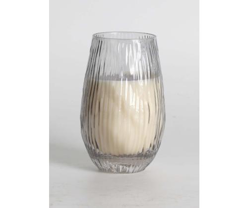 Lõhnaküünal klaasis NATURE GREEN H13,5cm, Northern Forest