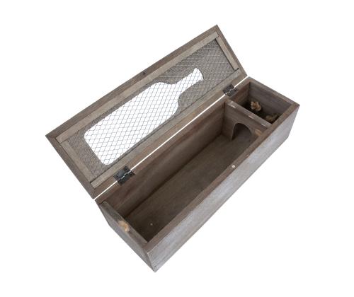 Karp veinipudelile HAZEL 11x10xH34cm