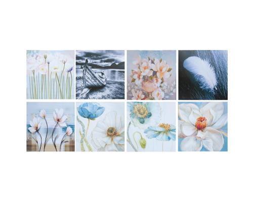 Seinapilt PICTURE LAND 25x25cm, trükitud, mix