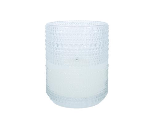 LED-küünal WINGS TOP D10xH12,5cm valge, taimer 6h