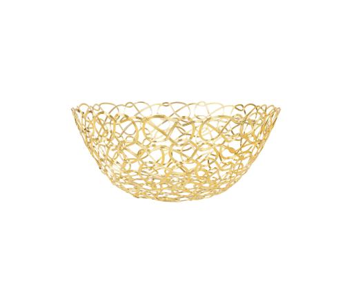 Vaagen NISSA D27xH13cm, kuldne