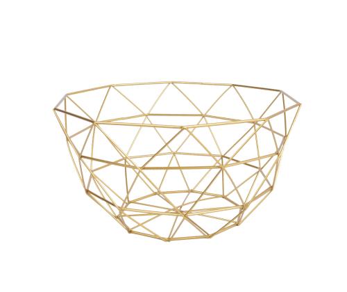 Vaagen NISSA D26xH13cm, kuldne