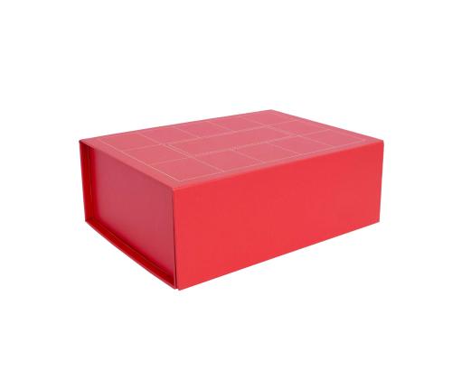 Karp TRUDY 35x25x11cm volditav, punane