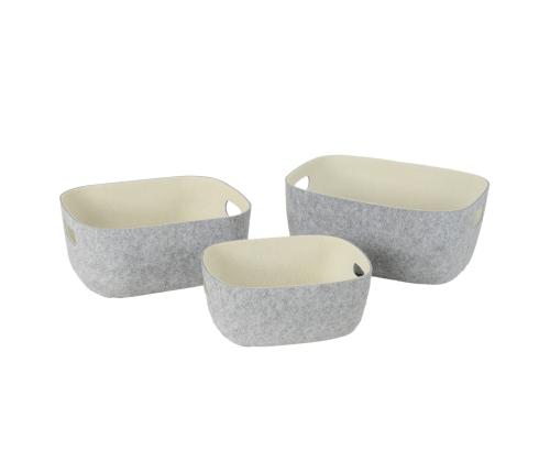 Kast LIDO POP 32x24xH14cm, helehall vilt