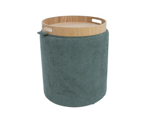 Tumba/laud HIRO D34,5xH37cm, roheline, panipaigaga