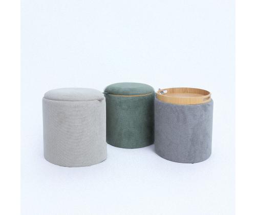 Tumba/laud HIRO D34,5xH37cm, roheline, panipaigaga