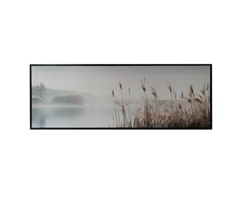 Seinapilt WALLY 50x140cm, järv ja kõrkjad