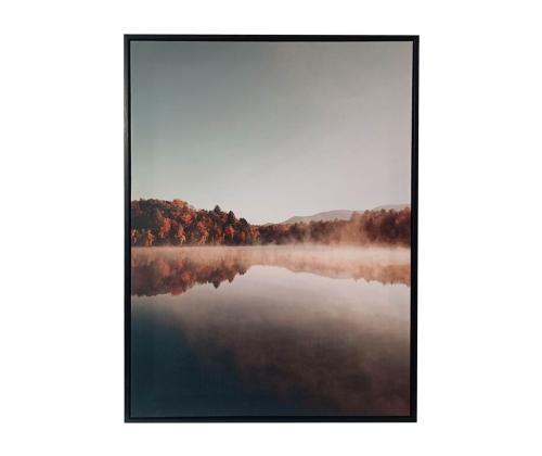 Seinapilt WALLY 60x80cm, maastik järve ääres