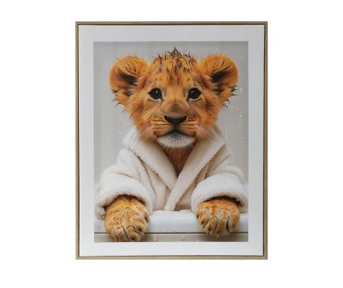 Seinapilt WALLY 40x50cm, lõvi beebi