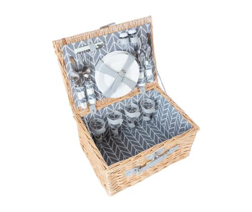 Piknikukorv GINO 4-le 40x30xH20cm