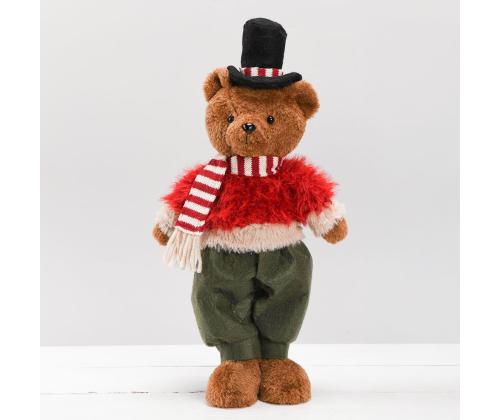 Dekoratsioon FUN SEBASTIAN H40cm, karu, poiss