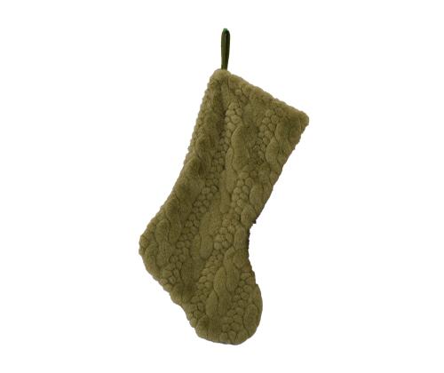 Jõulusokk FUN SWEET H53.3cm, roheline