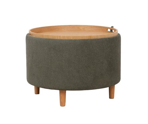 Tumba/laud HIRO D56xH42.5cm, roheline, panipaigaga