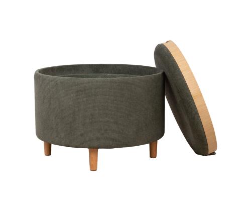 Tumba/laud HIRO D56xH42.5cm, roheline, panipaigaga