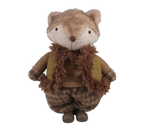 Dekoratsioon FAB ROBIN H37.5cm, rebane, roheline