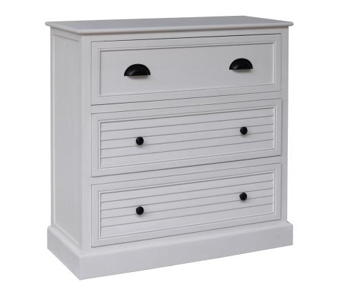 Kummut MELDON 80x35xH80cm, valge