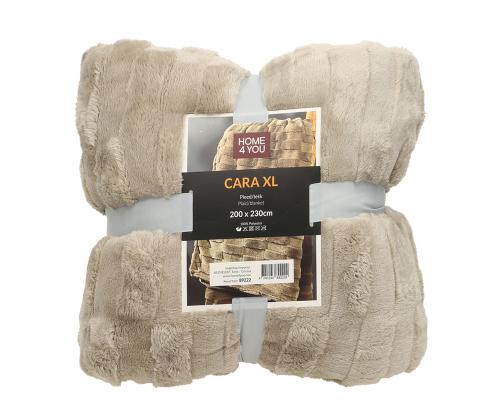 Pleed CARA XL 200x230cm, beež