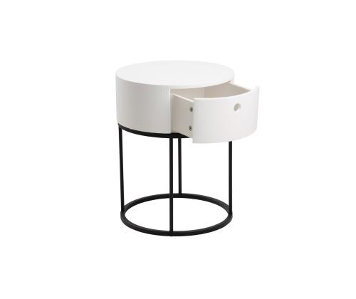 Öökapp POLO D40xH51cm, valge, MDF, metall