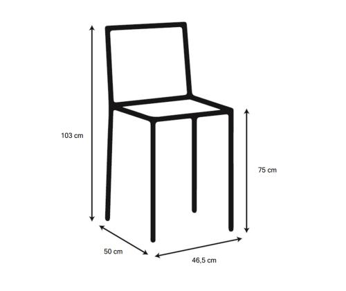 Baaritool OREGON, vintage brandy kunstnahk