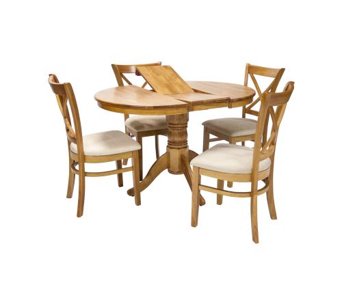 Söögilauakomplekt MIX & MATCH 4-tooliga