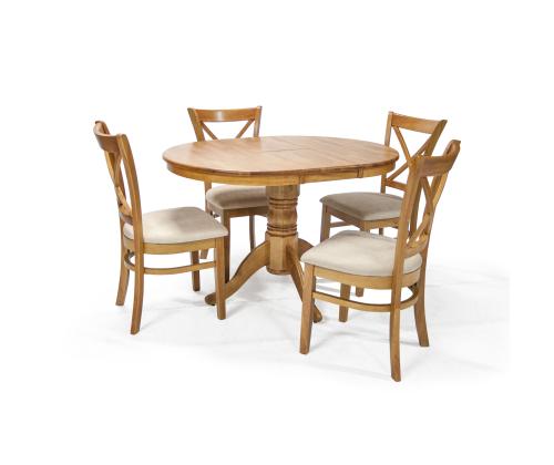 Söögilauakomplekt MIX & MATCH 4-tooliga