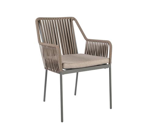 Aiamööblikomplekt ANDROS laud ja 6 tooli