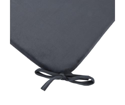 Toolikate VELVET 39x39cm, hall,100% polüester, kangas 316