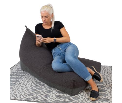 Kott tool LAMB BAG, 130x80x20/70cm, tumehall, 100% polüester, kangas 324/320