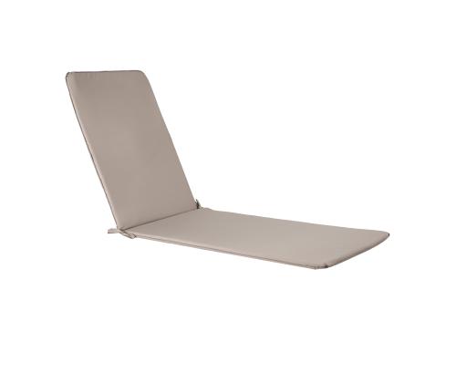 Lamamistooli kate OHIO veekindel, 55x190xH2,5cm bee˛, 100%polüester