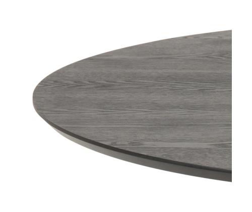 Söögilaud IBIZA D110xH74cm, must