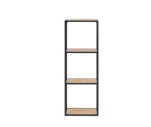 Seinariiul SEAFORD 24x37xH108cm, tamm, mööbliplaat, metall