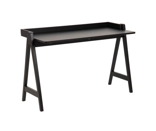 Kirjutuslaud MISO, 126x51xH80cm, must tamm