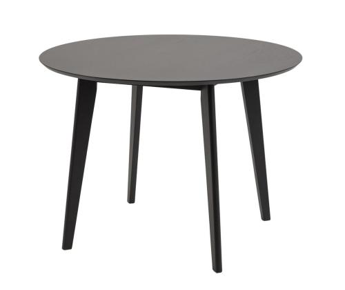 Söögilaud ROXBY, D105xH76cm, must