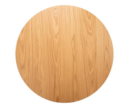 Söögilaud ROXBY D105xH76cm, tamm/must