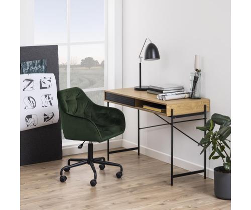 Töötool BROOKE, 59x59xH89cm, metsaroheline samet