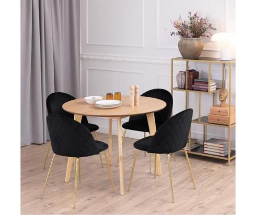 Söögilaud ROXBY D105xH76cm, tamm