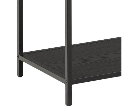 Riiul SEAFORD 135x35xH150cm, must